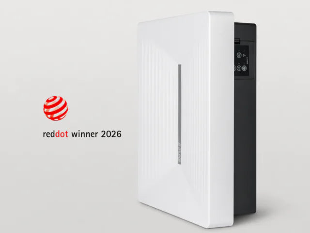 Helty Flow Plus – Decentrale ventilatie met warmteterugwinning